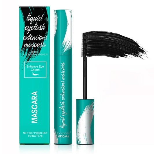 [2023 New] Thickening Mascara Fiber Lash Mascara Extension Voluminous, Long-Lasting Waterproof & Smudge-Proof Mascara, No Flaking/No Clumping, Black Mascara 10ml