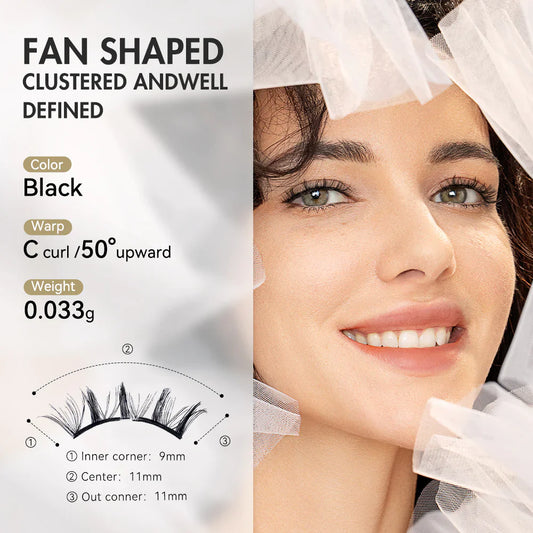 WOSADO Magnetic Lashes No.3 Twilight Black