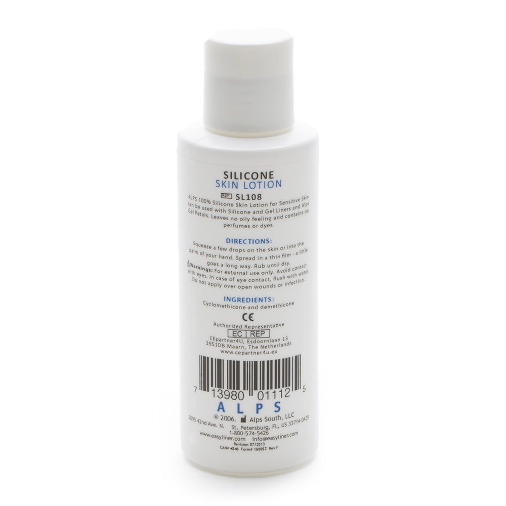 Alps Silicone Skin Lotion, 4 oz and 32 oz bottles
