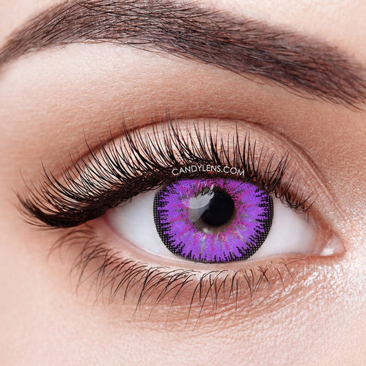 Vika Bright Violet Cosplay Color Lenses